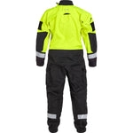 NRS Extreme SAR Dry Suit in Safety Yellow back