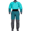 NRS Women's Phenom GORE-TEX Pro Dry Suit in Aqua front