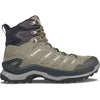 Lowa Men's Innovo Mid Hiking Boots in Seaweed/Grey side view