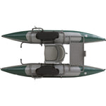 Outcast PAC 900FS Pontoon Boat in Green/Gray top