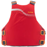 NRS Vista Youth Lifejacket (PFD) in Red back