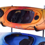 Malone FS Rack J-Style Holders with kayak loaded