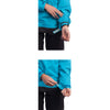 Level Six Women's Ellesmere Paddling Jacket in  Beet Red Crater Blue Grotto Blue Ultraviolet Violet Indigo waist closure