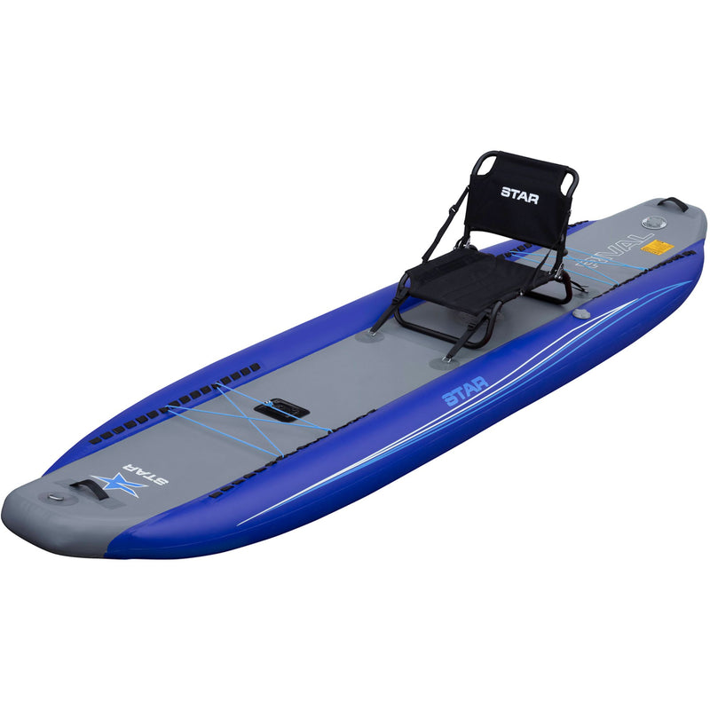 Star Rival Inflatable Kayak in Blue angle