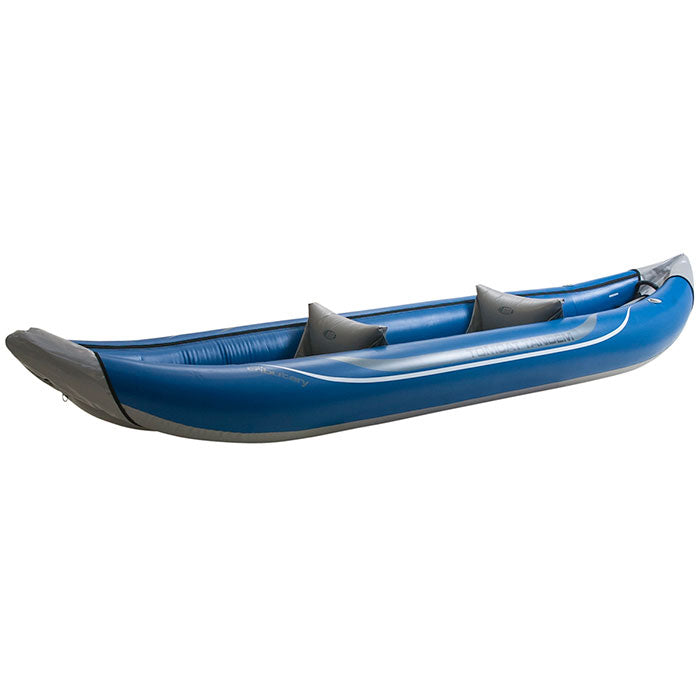 AIRE Tributary Tomcat Tandem Inflatable Kayak in Blue angle