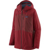 Patagonia Women's Powder Town Jacket in Wax Red angle