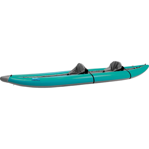 AIRE Super Lynx Inflatable Kayak in Teal angle