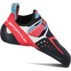La Sportiva Women's Solution Comp Rock Climbing Shoes in Hibiscus/Malibu Blue side