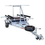 Malone Megasport 2-Boat Bunks Trailer Package w/ 2nd Tier angle