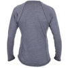 Kokatat Men's WoolCore Long Sleeve Shirt in Heather Charcoal back