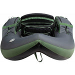 Outcast Super Fat Cat Float Tube in Gray/Sage back