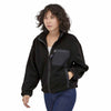 Patagonia Women's Synchilla Jacket in Black model front