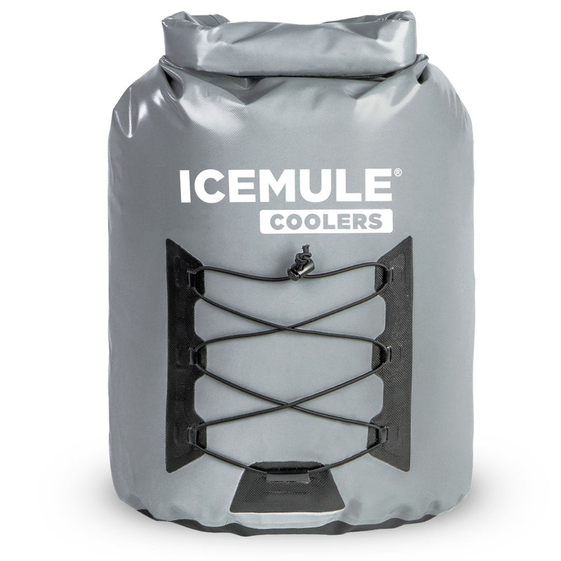 IceMule Pro Cooler in IceMule Grey front