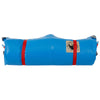El Grande Paco Inflatable Mattress Sleeping Pad in Light Blue rolled