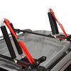 Malone J-Pro 2 Kayak Roof Rack side view on a car