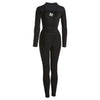 IR Women's Thick Skin Union Suit in Black back view