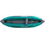 AIRE Tributary Tomcat Solo Inflatable Kayak in Teal top