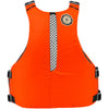 Astral E-Ronny Lifejacket (PFD) in Fire Orange back
