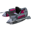 Outcast Cruzer Float Tube in Cranberry angle