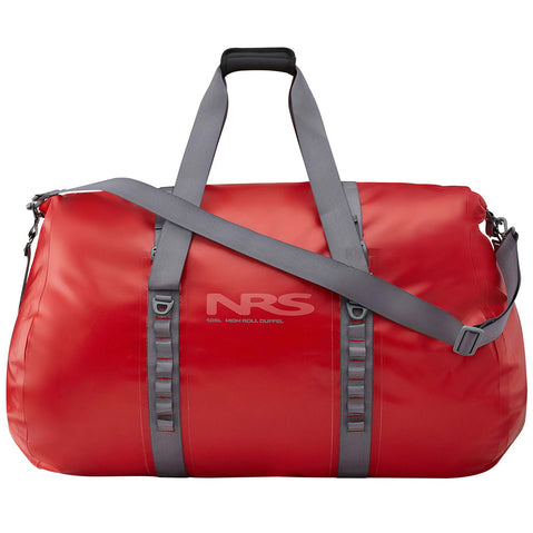 NRS HighRoll DriDuffel in Red front 3