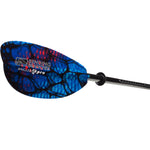 Bending Branches Angler Pro Fiberglass Straight Shaft 2-Piece Kayak Paddle in Radiant face