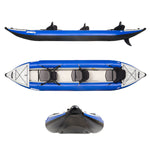 Sea Eagle Explorer 420X Inflatable Kayak Pro Tandem Package
