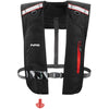 NRS Otto Matik Inflatable Lifejacket (PFD) in Black front