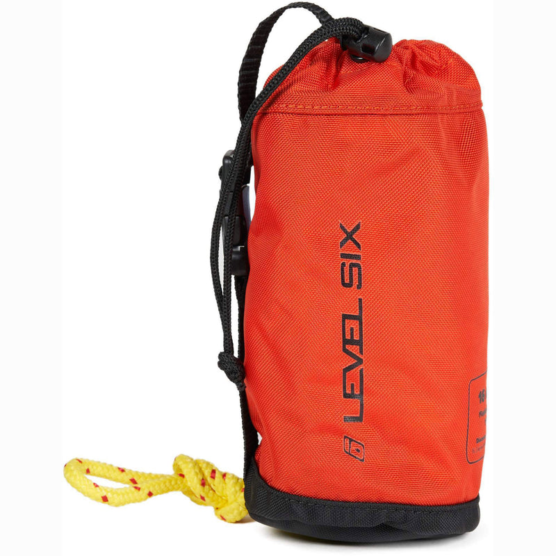 Level Six Compact Throw Bag with rope coiled