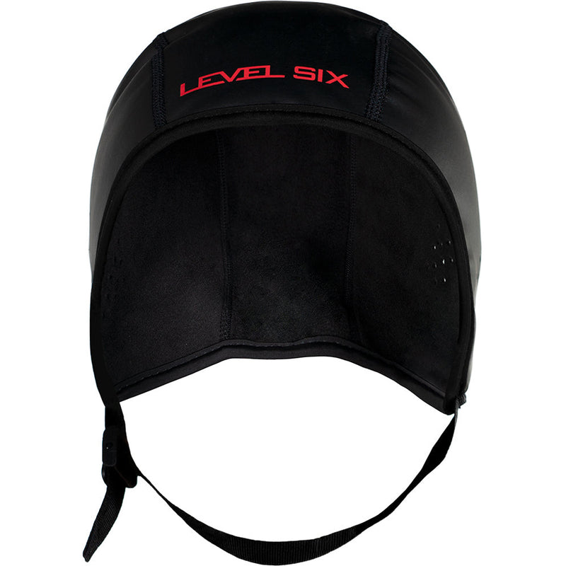 Level Six Collider Paddling Cap in Black front
