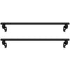 Thule Xsporter Pro Low Truck Bed Rack in Black front view