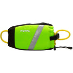 NRS Wedge Rescue Throw Bag in High Vis Green front