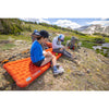 Big Agnes Rapide SL Double Wide Insulated Sleeping Pad in Orange lifestyle