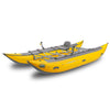 AIRE Leopard 18' Cataraft in Yellow angle