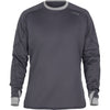 NRS Men's Expedition Weight Shirt in Dark Shadow front