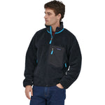 Patagonia Men's Classic Retro-X Jacket in Pitch Blue model front