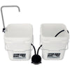 NRS Down River Hand Wash Station buckets side by side