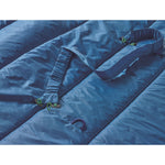 Therm-a-Rest Space Cowboy 45 Degree Synthetic Sleeping Bag in Celestial strap