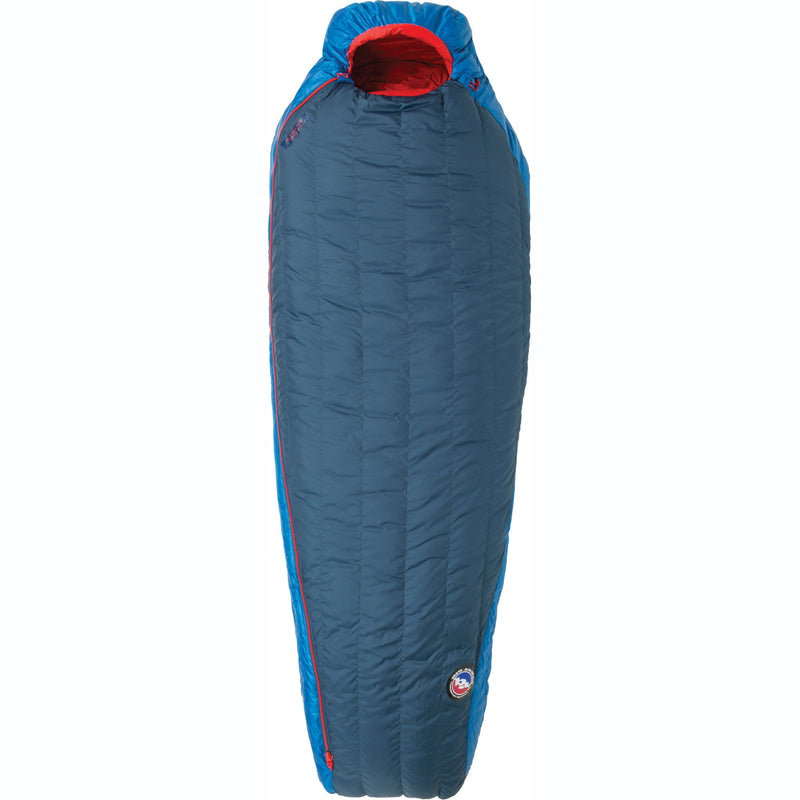 Big Agnes Anvil Horn 30 Degree Down Sleeping Bag in Blue/Red front