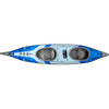 Advanced Elements AdvancedFrame Convertible Elite SE Inflatable Kayak in Light Blue double deck