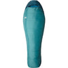 Mountain Hardwear Bozeman 30 Degree Synthetic Sleeping Bag in Washed Turquoise closed