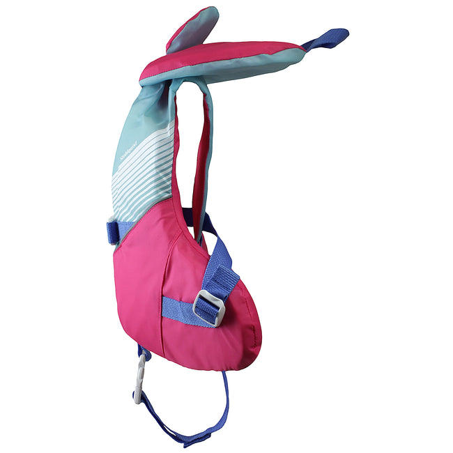 Stohlquist Child Lifejacket (PFD) in Aqua/Pink side