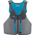 NRS Women's Zoya Kayak Lifejacket (PFD) in Silver front