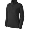 Patagonia Women's Capilene Thermal Weight Zip Neck in Black angle