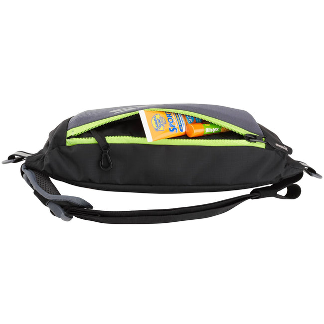 NRS Zephyr Inflatable Lifejacket (PFD) in Black open