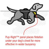 Stohlquist Pup Float Dog Lifejacket (PFD) Diagram 1