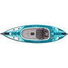 Advanced Elements AirVolution Sport Inflatable Kayak in Blue/White top