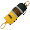 NRS Pro Rescue 3/8 Spectra Throw Rope in Yellow angle