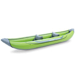 AIRE Tributary Tomcat Tandem Inflatable Kayak in Lime angle