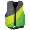NRS Crew Youth Lifejacket (PFD) in Green/Gray front