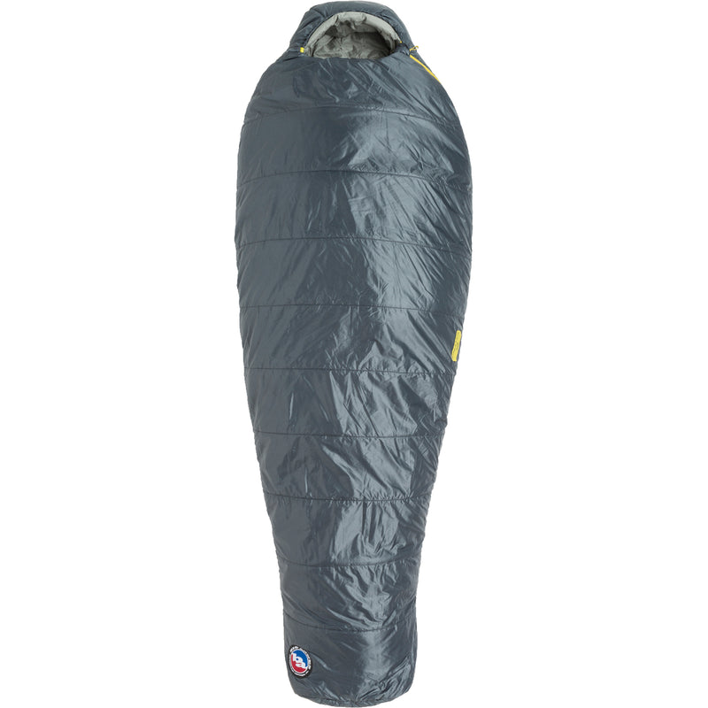 Big Agnes Anthracite 30 Degree Synthetic Sleeping Bag closed
